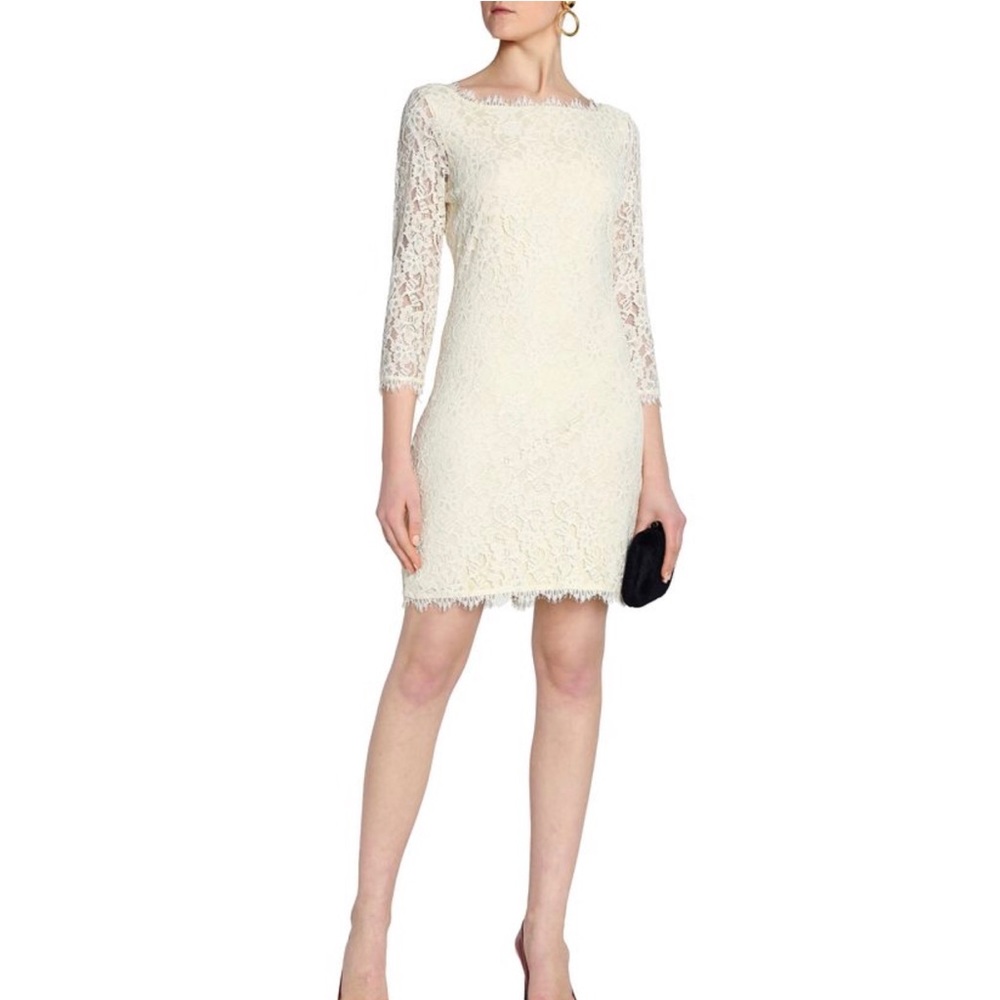 Diane Von Furstenburg lace dress